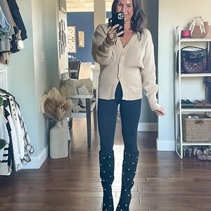 Women’s button front sweater